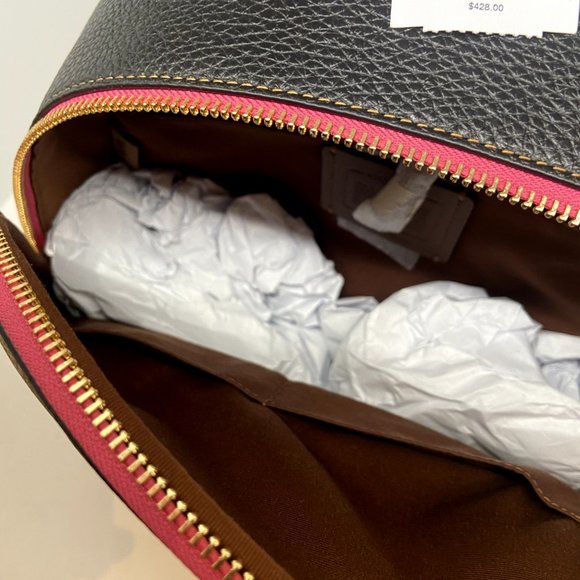 Coach Court Backpack In Blocked Signature Canvas With Souvenir Patches c6920 - Picture 9 of 11